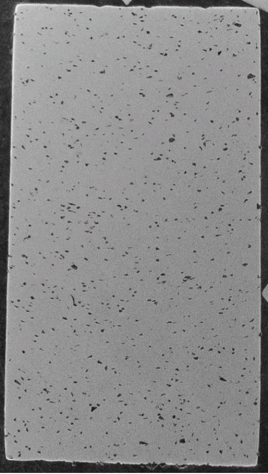 发明名称：一种表征硬质合金毛坯密度分布的方法